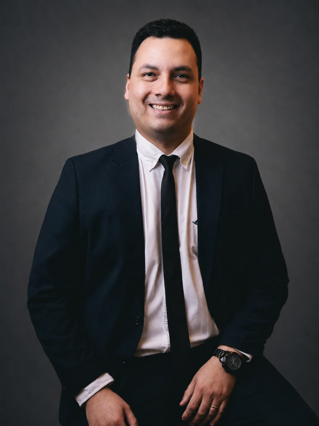 Retrato de Dr. Carlos Amelunge